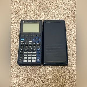 Texas Instruments TI-81 Blue‎ Graphing Calculator with Cover Tested Vtg